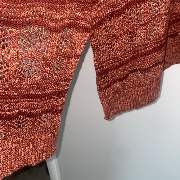 LC Lauren Conrad Pointelle Long Cardigan - Picture 8 of 8